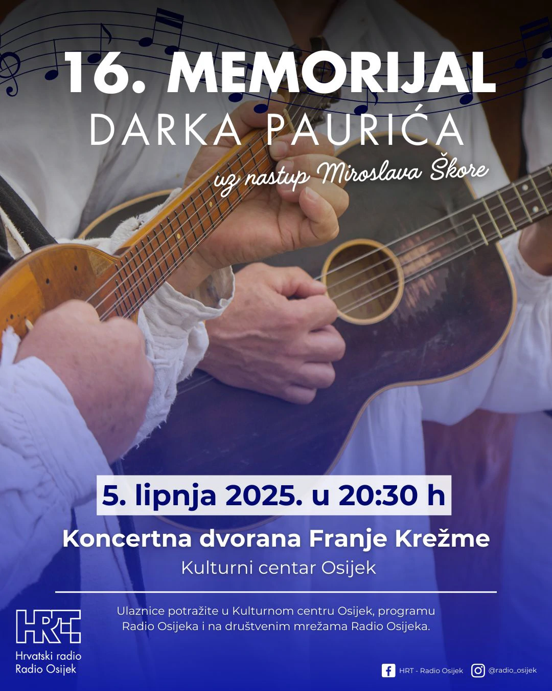 pozivnica Memorijal Darka Paurića