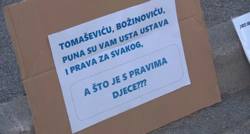 Prosvjed u Donjem Dragonšcu