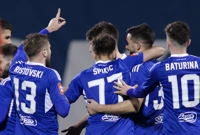 Slavlje igrača Dinama, Foto: Luka Stanzl/PIXSELL