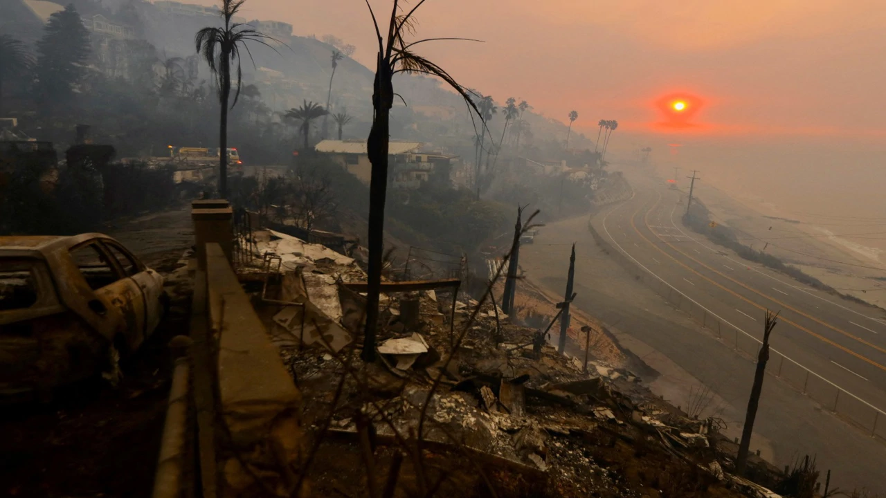 Los Angeles u plamenu, Foto: Maria Alejandra Cardona/Reuters
