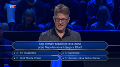 Robert Lojpur, Foto: Tko želi biti milijunaš?/HRT