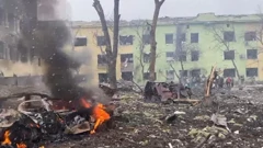 Mauripolj, napad na bolnicu 