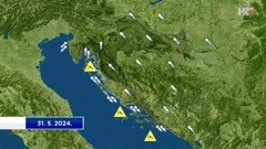 emisija "Vrijeme", Foto: HTV/HRT