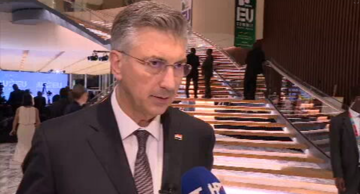 Prime Minister Andrej Plenković in Luanda Angola