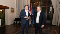 Milanović i Dodik na Hvaru