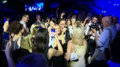 Gibo među publikom u gledalištu nazdravlja završetku školske godine, Foto: Edo Gracin/Radio Split