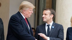 Donald Trump i Emmanuel Macron, arhivska fotografija