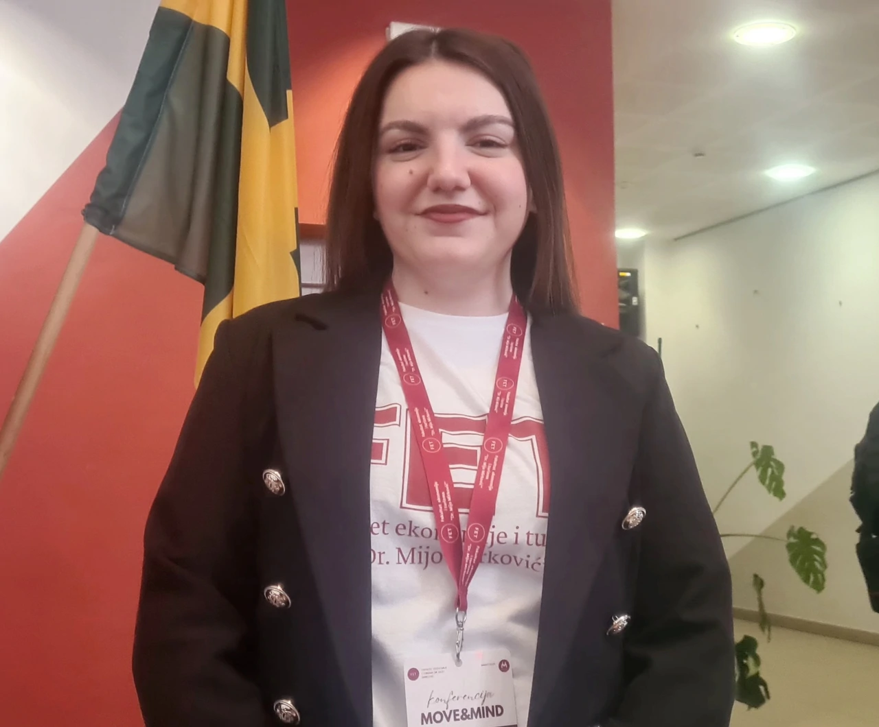 Sunčica Jakopović, studentica prve godine, organizatorica