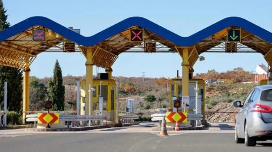 Toll booths 
