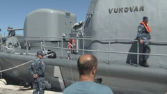 Ispraćaj 5. hrvatskog kontingenta u NATO-vu operaciju "Sea Guardian", Foto: HTV/HRT