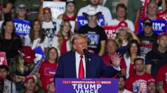 Donald Trump održava predizborni skup u Pennsylvaniji