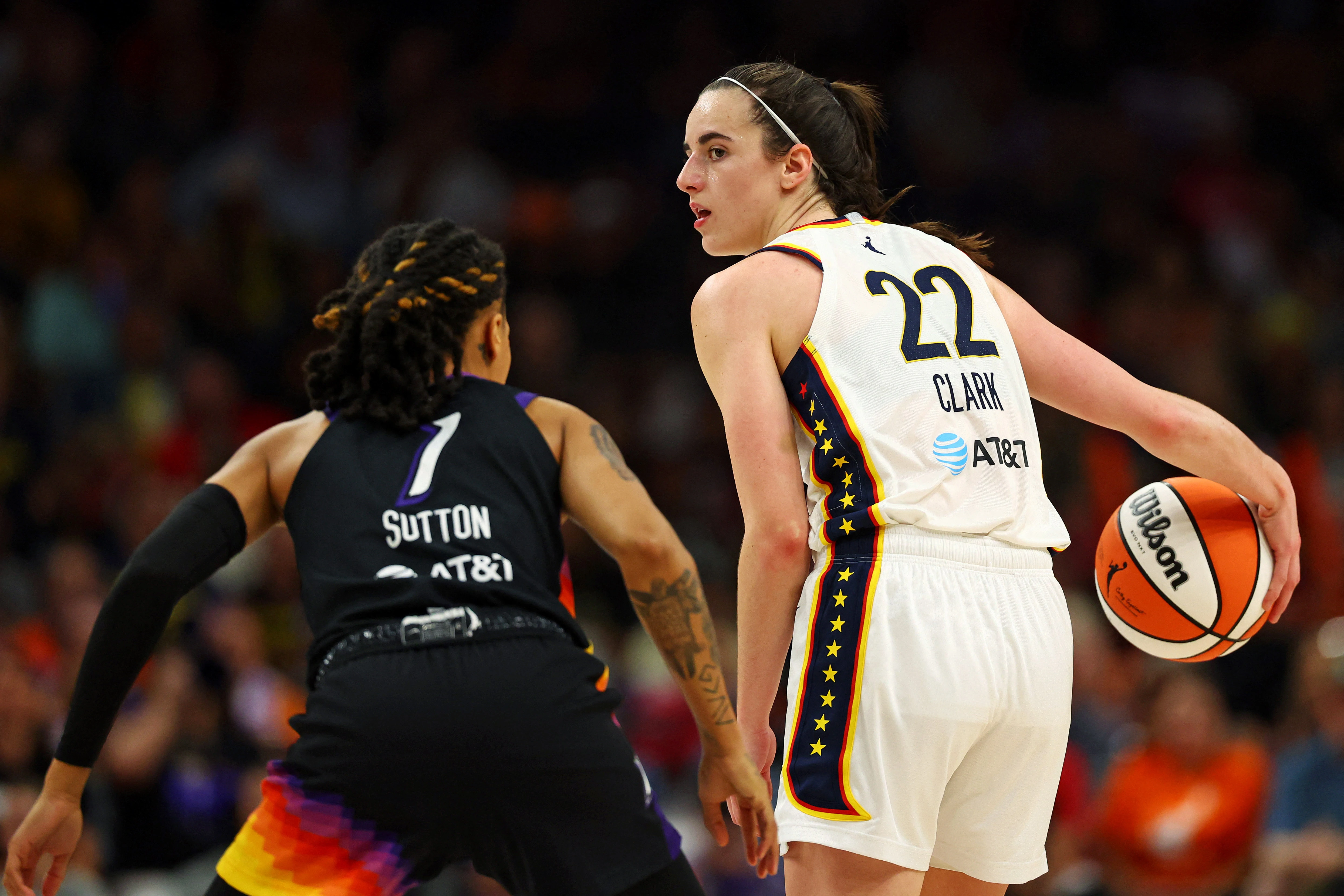 2024 06 30t205655z 564449972 mt1usatoday23656510 rtrmadp 3 wnba indiana fever at phoenix mercury 20240707084656