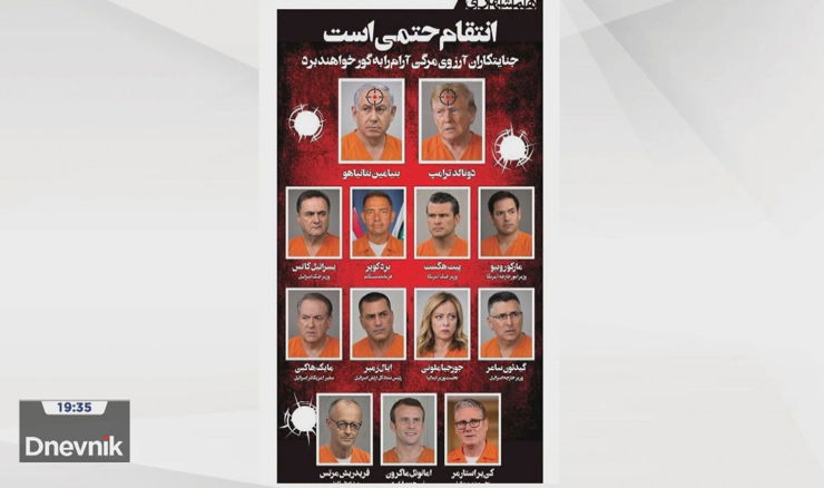 Iranske novine objavile Trumpa, Macrona i druge čelnike kao mete osvete