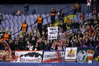 Dinamo - Salzburg, navijači, Foto: Goran Stanzl/PIXSELL