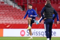 Trening nogometaša Dinama. Bruno Petković, Foto: Goran Stanzl/PIXSELL