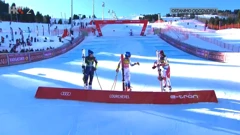 Pobjedničko postolje u Courchevelu, Foto: HTV/HRT