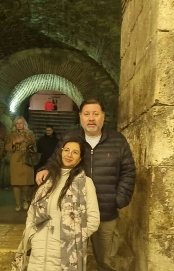 Marco con su esposa en Split / Marco sa suprugom u Splitu	, Foto: Marko Yaksic/gh