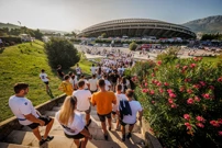Navijači ispred Poljuda , Foto: Zvonimir Barisin/PIXSELL
