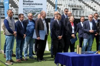 Polaganje kamena temeljca na stadionu u Kranjčevićevoj , Foto: Igor Kralj/PIXSELL