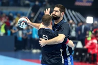 Zagrijavanje Francuza uoči Hrvatske, Foto: Sanjin Strukic/PIXSELL