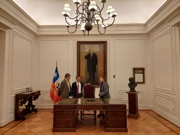 Tvrtko Jakovina u Predsjedničkoj palači, Foto: ustupljena fotografija/Guillermo Mimica