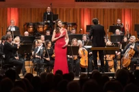 Martina Mikelić uz Simfonijski orkestar HRT-a  i dirigenta Pascala Rophéa, Foto: T. Jagar/KDVL promo