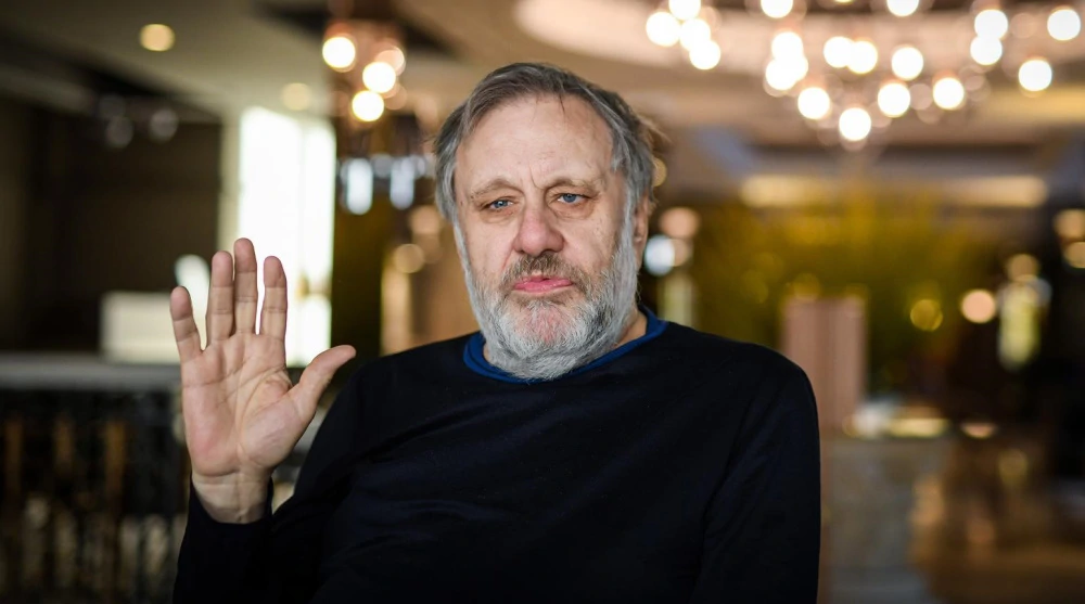 Slovenski filozof Slavoj Žižek 