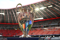 Trofej Lige prvaka na Allianz Areni , Foto: Angelika Warmuth/ REUTERS