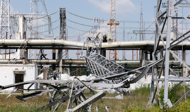 Ukrajinska energetska infrastruktura oštećena u ruskim napadima