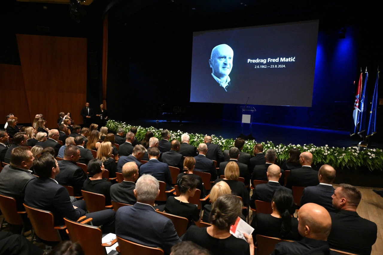 Komemoracija za Predraga Freda Matića, Foto: Goran Mehkek/CROPIX