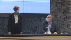 Alemka Markotić i Krunoslav Capak