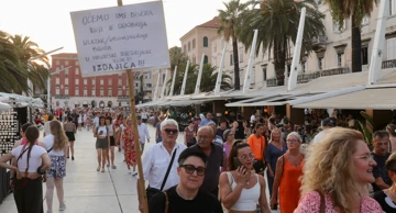 Protestas en Split 