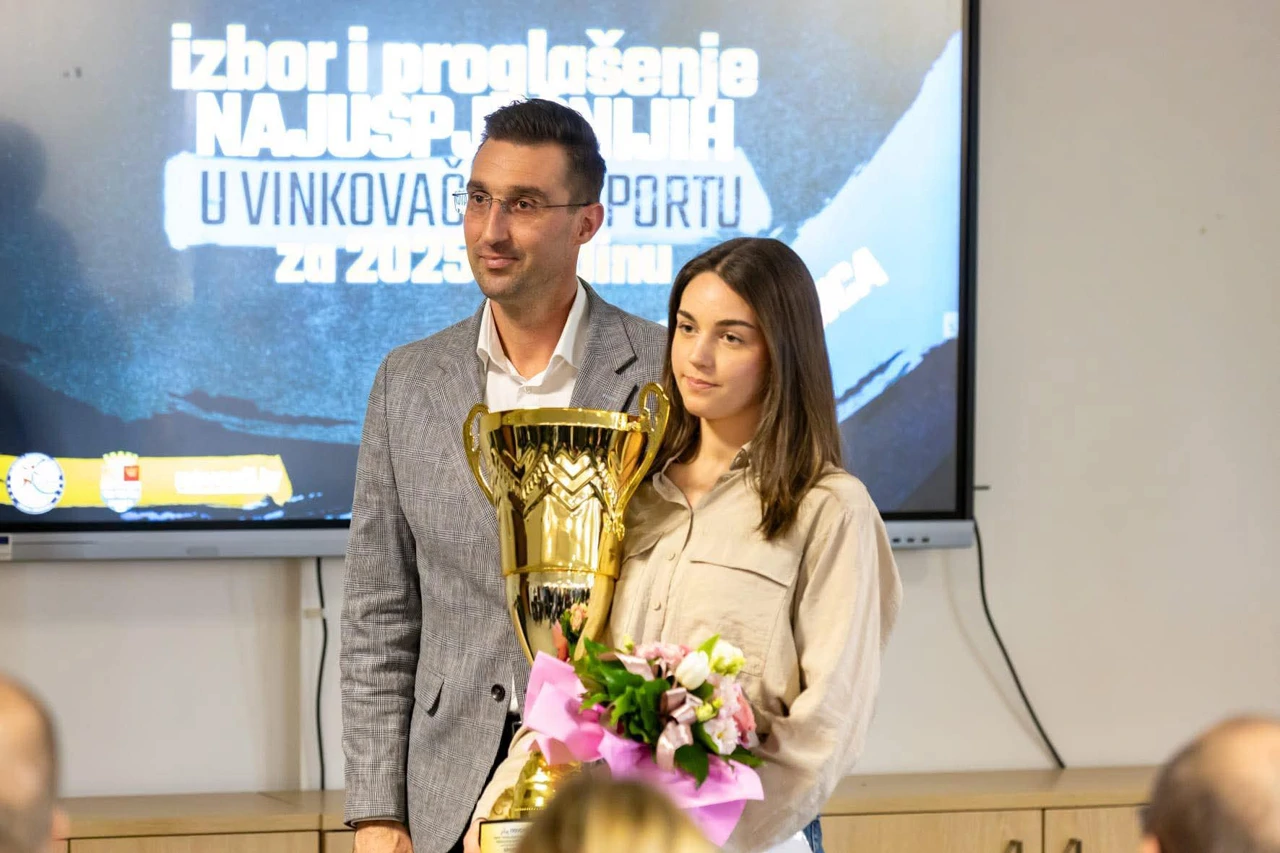 Nagrašeni najbolji vinkovački sportaši, Foto: Marija Petrinović/HRT Radio Osijek