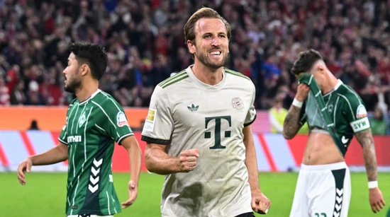 Kane slavi pogodak Werderu