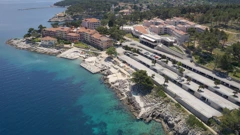 Lošinj: Panorama plaže Punta i uvale Cikat 