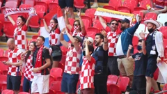 Hrvatski navijači na Wembleyju