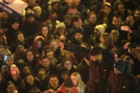 Dolazak Vatrenih na Trg ban Jelačića, Foto: Luka Stanzl /Pixsell