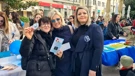Preventivna akcija Stoma kluba Lige protiv raka Pula; Keti Glavaš i Ana Zenzerović