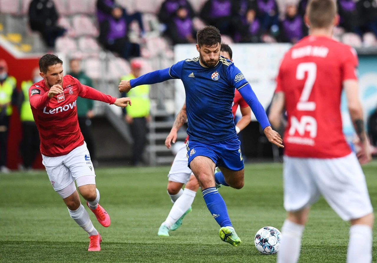 Valur - Dinamo, Foto: Marko Lukunic/PIXSELL