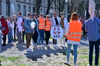 Prosvjed liječnika, Foto: Vanesa Pandzic/CROPIX