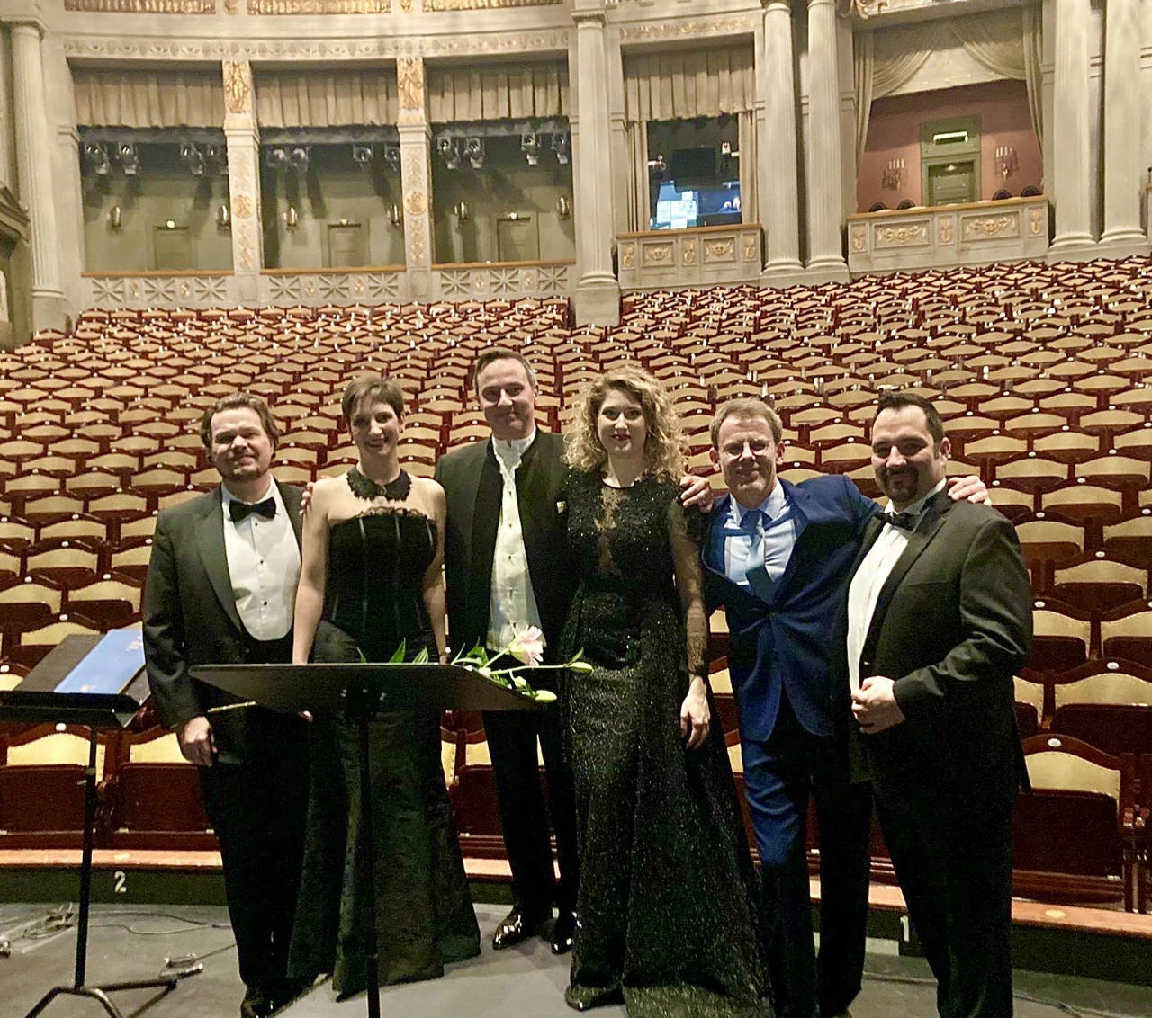 Solisti i dirigenti - Tomislav Mužek, Sonja Runje, Ivan Repušić, Darija Auguštan, Tomislav Fačini, Ljubomir Puškarić 