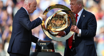 Gianni Infantino, Donald Trump te čini se replika trofeja klupskog SP-a