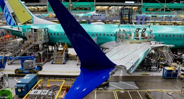 Proizvodnja zrakoplova Boeing 737 MAX u tvornici tvrtke u Rentonu
