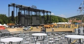 Pripreme za Thompsonov koncert u Sinju