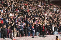 Navijači Hajduka na stadionu u Ženevi, Foto: Vojko Basic/CROPIX
