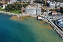 Pogled iz zraka na zamućeno more, Foto: Sime Zelic/PIXSELL