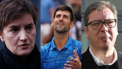 Brnabić, Đoković i Vučić