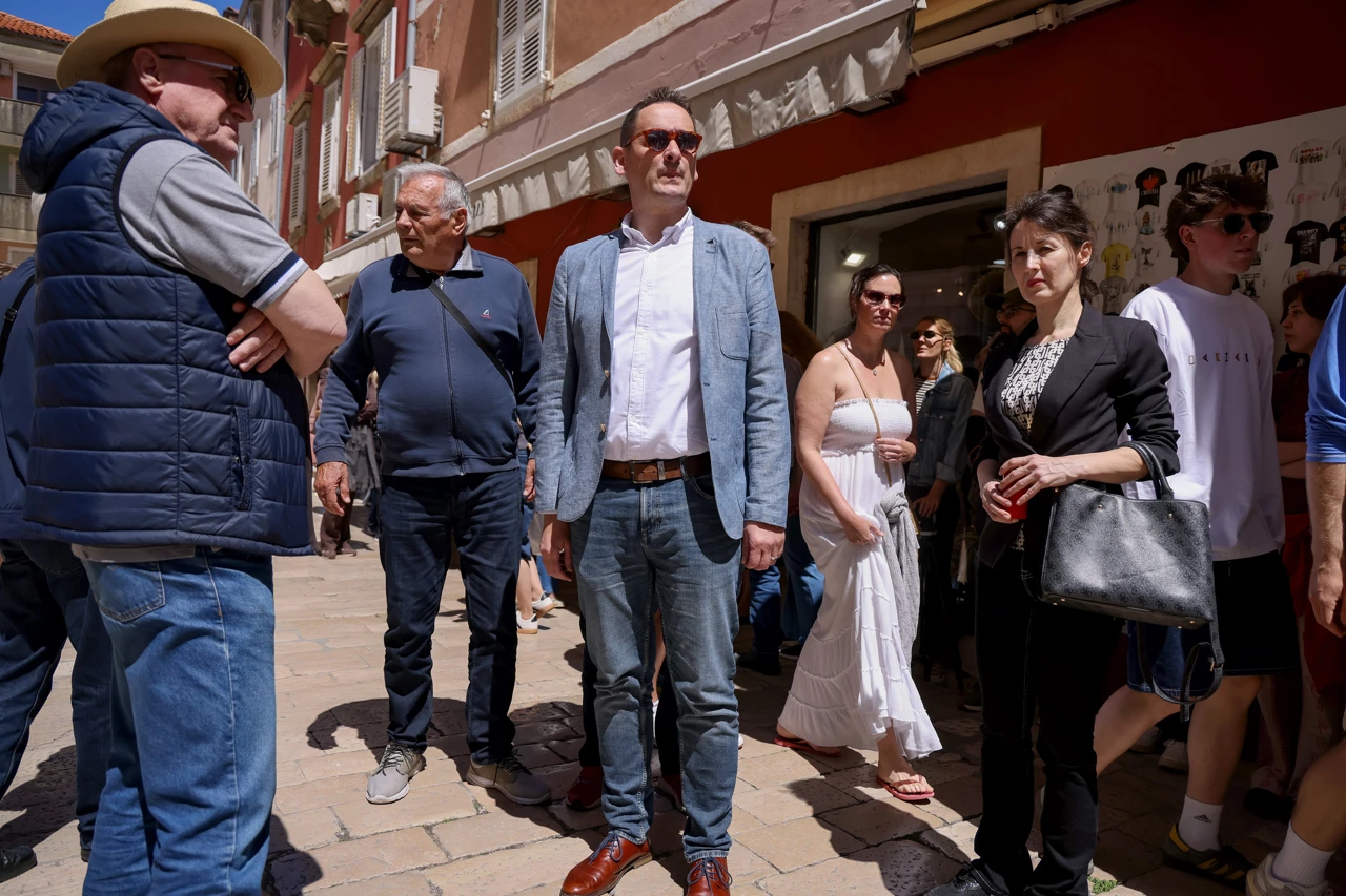 Mirni prosvjed "19 minuta šutnje za Luku" Zadar, Foto: Sime Zelic /Pixsell
