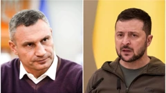 Vitalij Kličko i Volodimir Zelenski