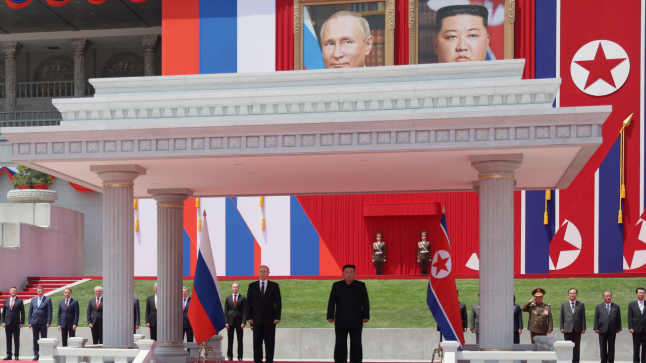 Vladimir Putin i Kim Jong Un, Foto: Gavriil Grigorov/REUTERS